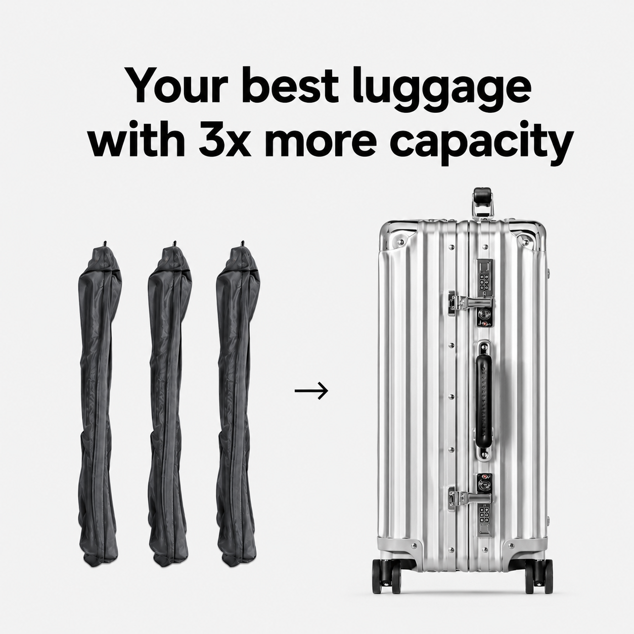 AeriVault™ Vacuum Kit-Travel Vacuum Bags
