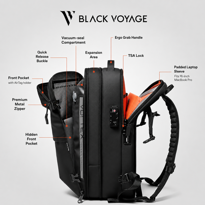 AeriVault™ Signature Travel Backpack