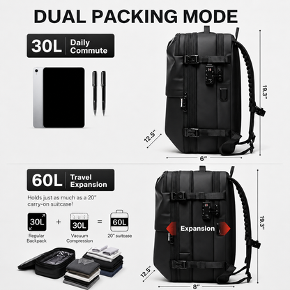 AeriVault™ Signature Travel Backpack