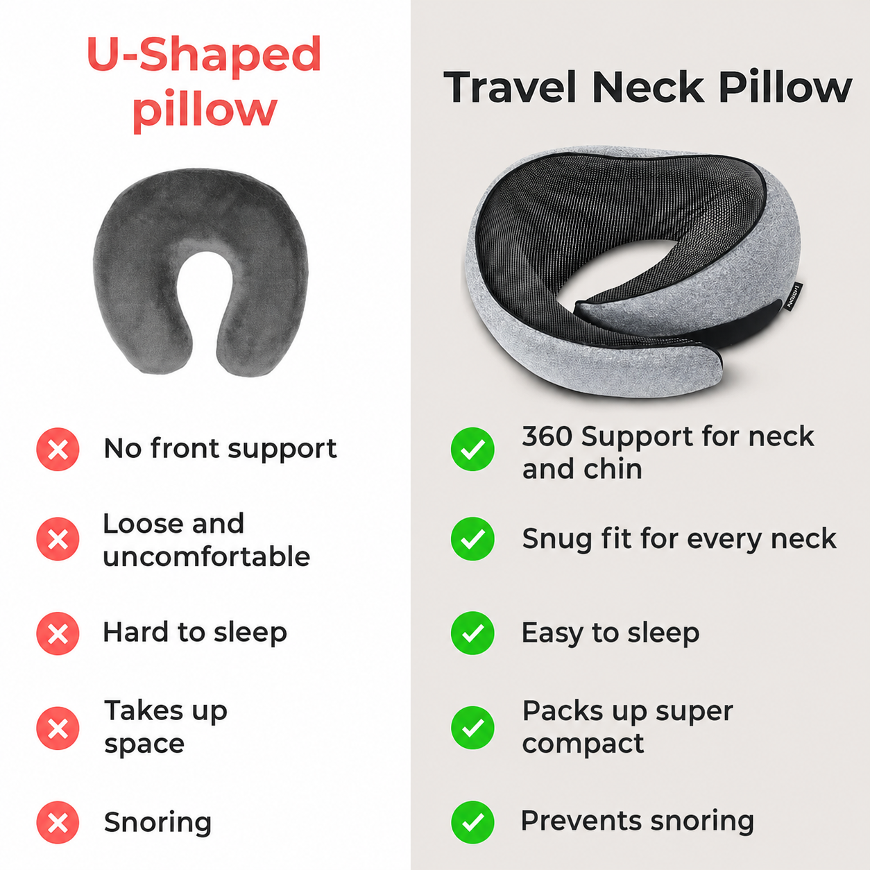 AeriVault™Original Travel Pillow