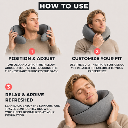 AeriVault™Original Travel Pillow